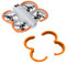 Sinyutia Neo Drone Bumper Guards Zubehör, Propeller Guard Protector Gimbal Protective Anti Collision Ring Cover für DJI NEO (Orange)