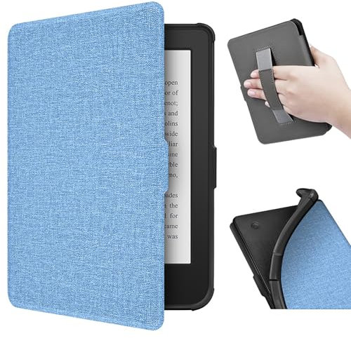 MLWSKERTY Étui Souple pour Liseuse Couleur 2024 Housse pour Liseuse Couleur 6 Pouces avec Fonction Veille Réveil Automatique