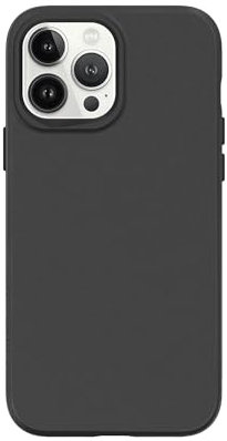 RhinoShield Case kompatibel mit [iPhone 13 Pro Max] | SolidSuit - Stoßdämpfende & schlanke Schutzhülle mit Premium Finish - 3.5 Meter Fallschutz - Austauschbare Kamera-Ringe - Klassik Schwarz