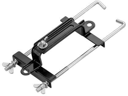 27CM Universal Car Adjustable Battery Hold Down Clamp Secure Retaining Bracket Rack Metal Tie Down Holder for Cars SUVs