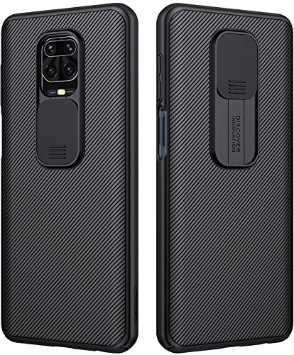 Nillkin - Funda Protectora para cámara de Fotos xiaomi redmi Note 9S Slide Protect Cover Funda Protectora de Lente para redmi Note 9 Pro/redmi Note 9 Pro MAX