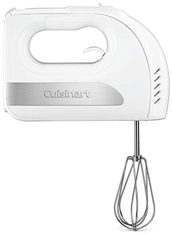 Cuisinart HM-6P1 6-Speed Hand Mixer, White, 6 Speed