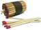 Geruchsloser Anzünder für Indoor und Outdoor K-LUMET Perfekt für Grill, Herd, Kamin, Feuerstelle und Ofen | Öko-Lösung aus Holz und Wachs, Feueranzünder (144 Stück)