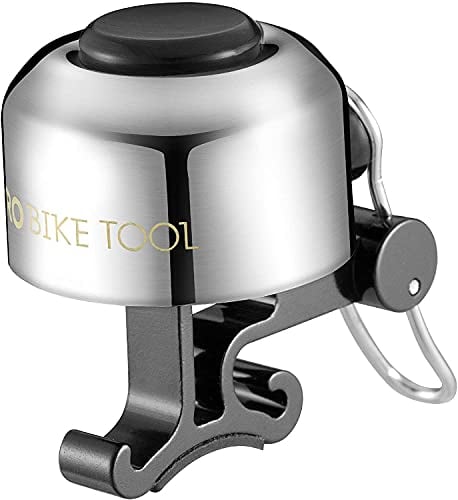 PRO BIKE TOOL Fahrradklingel für Lenker - klarer Klingelton für Erwachsene oder Kinderfahrräder - Straßen-, Mountain- oder Beach-Cruiser-Fahrräder, Fahrradglocke, Fahrradzubehör