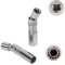 MOTOCOCHE 2-TLG 14mm 16mm Zündkerzenschlüssel Magnetisch 3/8 Zündkerze Steckschlüssel 12-Punkt Zündkerzen-Einsatz-Satz 360° Drehbar Kompatibel mit BMW Nissan Benz etc.