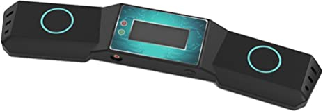 Speed Cube Timer, Touch Control Timer, Professionelle Timer-Maschine mit Display, Speed Race Cube Puzzle, Stapelwettbewerb, Mädchen und Jungen Schwarz