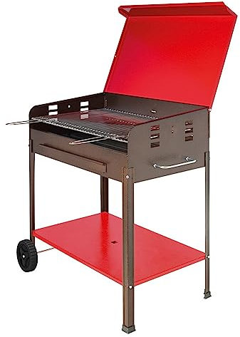 1PEZZO BARBECUE A CARBONE 'ETNA' cm 50 x 80 x H 90