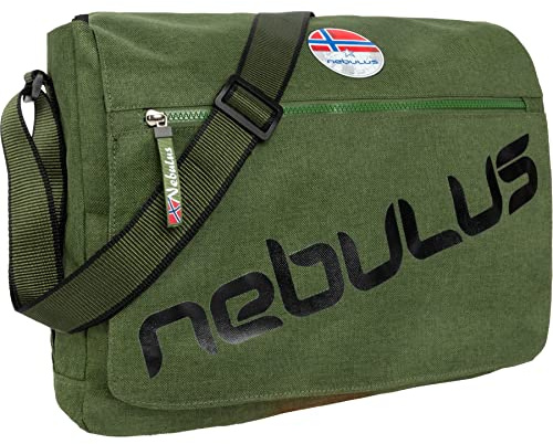 Nebulus Unisex Messenger Bag MARYLAND, Umhängetasche, Schultertasche