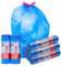 ALUFIX Bin Bags 60 L - 64 x 70 cm - 8 Rolls with Drawstring - Material LDPE - Extremely Tear-Resistant Blue Bin Liners - 8 Rolls of 15 Pieces - Ideal for Repairs and Commercial Waste
