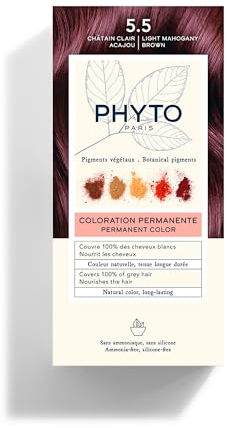 PHYTO PhytoColor Coloration Permanente - 5.5 Light Mahogany Brown 112 ml