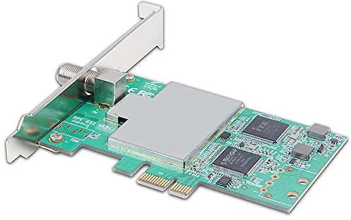 Premium Quad ATSC QAM TV Tuner Card for Desktop PC Multiviewing 4 TV Channels