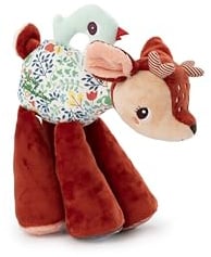 Lilliputiens - Interaktiver Klangplüsch Stella das REH - Ideal für Babys - Faszinierende Klänge - Frühförderndes Spielzeug-Sensorische und motorische Stimulation-Aus recyceltem Polyester-Ab 9 Monaten