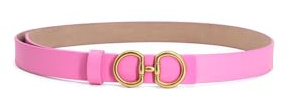 QUEEN HELENA Cinta di Pelle con Fibbia Cintura Fina Casual Elegante Donna CI022-21