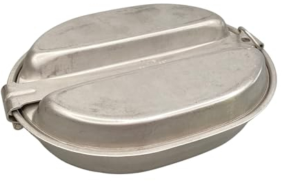 BTC Bryburn Trading Co Pty Ltd Est. 1974 Vietnamkrieg-Mess-Kit - Original US GI M1942 Chaos Pfanne - Edelstahl - Silver - Standard - 1967