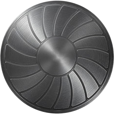 GUUFUFA Placa difusora de Calor para Estufa de Gas, Bandeja Redonda de descongelación rápida, Revestimiento Antiadherente de Aluminio, Utensilios de Cocina, Placa de descongelación a Fuego Lento