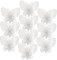 VINTORKY 10Stücke Orchideen Clips Klare Pflanzen Clips für Kleine Pflanzenstiele Praktische Befestigungsklammern für Phalaenopsis und Andere Orchideen Pflanzenstützclips für Den Garten