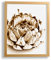 VO design Finn Premium Bilderrahmen Posterrahmen 42x59,5 cm Farbe Gold Schlicht 59,5x42 cm mit weisser Rückwand und Antireflex Acrylglas
