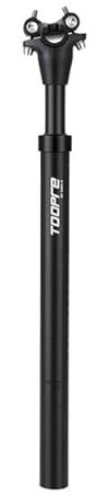 QAINKUN SattelstüTze MTB gefederte Sattelstütze 27,2/28,6/30,4/30,9/31,6 * 400mm Fahrrad Sattelstütze 45mm Federweg Rennrad Stoßdämpfung Dämpfung Sitzrohr SattelstüTzen(27.2x400mm)