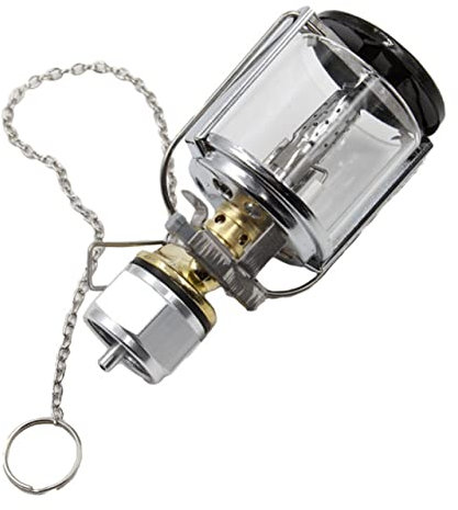 1 Satz Gaslampe Zelt Zum Campen Gaslaternen Mini-gaslaterne Minizelt Zeltlaterne Gasbetriebene Lampe Tragbares Zelt Campingleuchten Für Den Außenbereich -laterne Kupfer Parliky