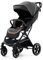 GloKid Baby Kinderwagen, von Geburt bis 20 kg, Zusammenklappen mit einer Hand, federleichter, kompakter Buggy, 5-Punkt-Sicherheitsgurt,4 Räder gedämpft, Moskitonetz, Fußdecke, Korb (schwarz)
