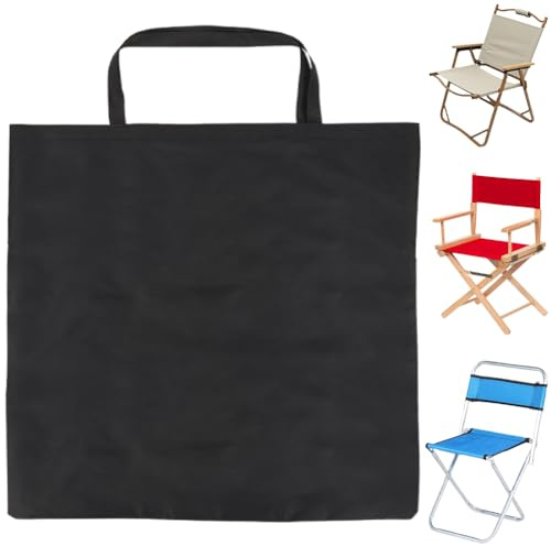 GORGECRAFT 615 x 810mm Kermit Campingstuhl Tasche Schwarze Ersatztasche Für Campingstühle Aufbewahrungstasche Für Klappstühle Schützende Tragetasche Für Stühle Im Freien Tasche Aus Oxford Gewebe