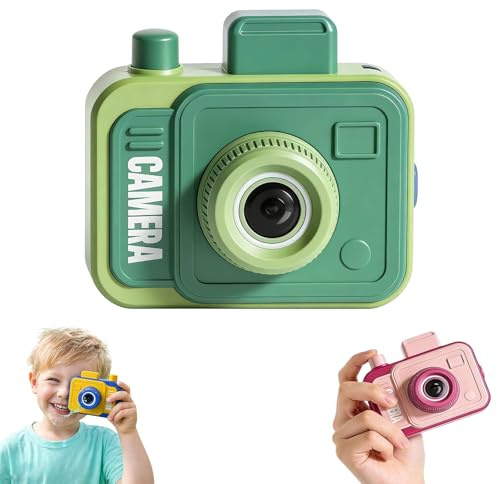 Prank Gun Camera Shape Streich Wasserpistole, Zwanghafte Zweiwege-Wasserpistole, Prank Reverse Water Guns, Prank Kleine Spritzpistole FüR Kreativer Party-Gag & Sommerspaß (Grün)