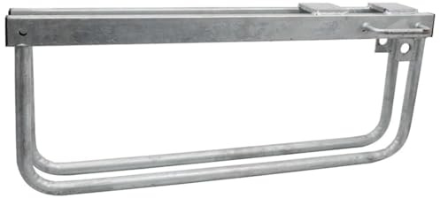 SCORPIO HARDWARE® Heavy Duty Metal Gate Throw Over Loop 860mm 34 Lockable Hot Dip Galvanised for Metal Field Farm Gate Lock Security