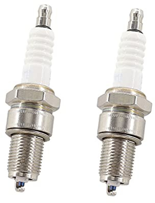 HURI Pack of 2 F7TC Spark Plug for GX110 GX120 GX140 GX160 GX200 GXV160 Loncin & Lifan Engine Replace BPR6ES