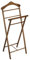 Betten-ABC Bubema Hedi Herrendiener, Kleiderständer, Stummer Diener, Kleiderbutler für Schlaf- oder Ankleidezimmer, B47 x L35 x H116 cm, Buche Nussbaum Gebeizt