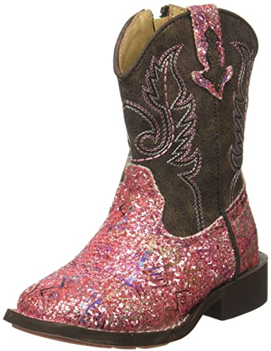 Tin Haul Glitter Aztec Boot, Stivali Western, Rosa, 27 EU