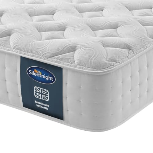Silentnight Memory Foam 2800 Mirapocket Mattress, Medium Firm, King | Sink-in comfort, zoned support, spinal alignment, motion isolation, breathable, 2800 mirapocket springs, 5 yr guarantee 33cmD