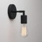 Yosoan Lighting Vintage Up/Down Wall Light Industrial Antique Wall Lamp Fitting Fixtures,Wall Sconce Edison Lamp for Kitchen, Hall, Dining Room, Bedroom,Bar, Restaurants, Coffee Shop (Black)