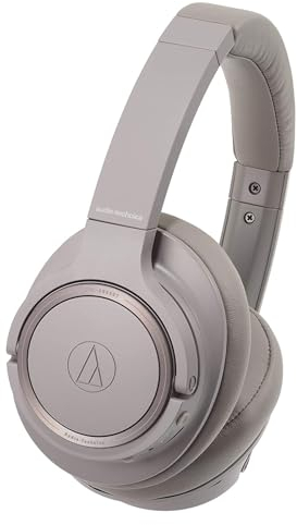 Audio-Technica ATH-SR50BT Kabelloser Over-Ear Kopfhörer, grau ATH-SR50BTBW