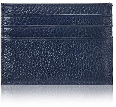 YEHMAN Porte Carte Marine en Cuir de Vachette véritable 7 emplacements Carte de crédit Minimaliste Ultra Plat pour Veste, Pantalon …
