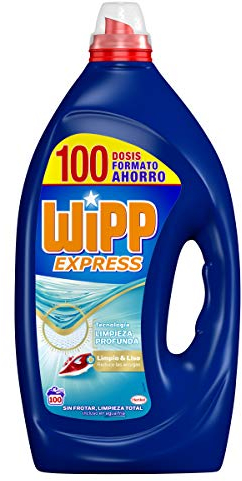 Wipp Express Detergente Líquido Azul 100 Lavados