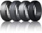 Dookeh Silikonring für Männer, Silikon-Ehering für Männer, Eheringe aus Gummi für Männer (W3-Titanium,Dark Gray,Cast Iron,Black, 12)