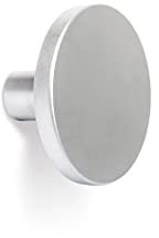 Gedotec Möbelknopf Antik | Schrank-Knopf Silber matt | COMO | Metall Türknopf rund | Schubladen-Knopf Ø 41 mm | Kommoden-Knopf Küchen-Schränke & Türen | 10 Stück - Möbel-Knauf mit Schrauben