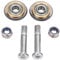 Hacbop 2 Pcs Tile Wheel Cutter Tile Cutter Replacement Scoring Wheel with Bolt and Lock Nut for Manual Tile Cutting Machine, Silver & Copper