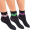 Infinity 6/12 PAIA CALZINI DONNA SENZA ELASTICO IN PURO COTONE FILO DI SCOZIA 35-40 (6Paia Moda)