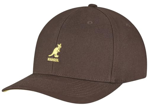 Wool Flexfit Baseball Kangol Peat Brown L/XL Unisex Adults, Brown