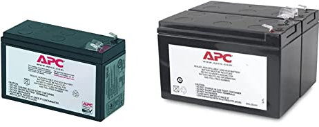 APC RBC17 - Batterie de Remplacement pour Onduleur APC BE700G-FR, BK650EI & Replacement Battery Cartridge 113