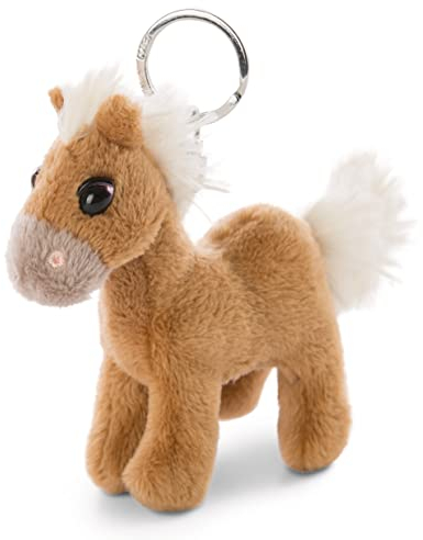NICI Schlüsselanhänger Pony Lorenzo Mystery Hearts 10cm, Braun