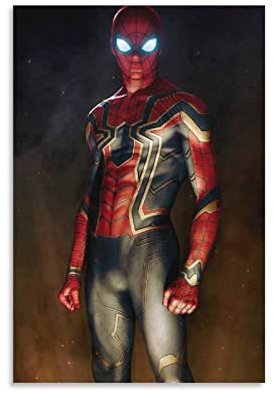 AIPHE Leinwand Wandkunst Malerei Spiderman No Way Home Tobey Maguire Cool Dekorative Wohnzimmer Poster 50x70cm Kein Rahmen
