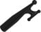 Tbest Boat Mooring Hook - Lifeboat Hook for 1-inch Boat Hook Pole, Tube, Pipe - Marine Hardware for Boat, Kayak, Raft, Lifeboat plastic boat end head pole