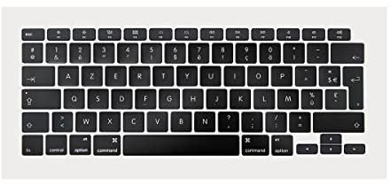 Clavier MacBook Air 13,3 A2179 2020 AZERTY Noir - Touches de Remplacement - ABS ou PBT - Compatible Ordinateur Portable