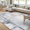 Tinyboy-hbq Teppiche Modern Designer für Wohnzimmer Kurzflor Teppich für Wohnzimmer Schlafzimmer Grau (Grau/Gold, 200 x 300 cm)