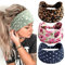 scicent Haarschmuck Damen Haarband Afrika Haarbänder Boho Haarreifen Breit Headband Elastische Stirnband, 16008