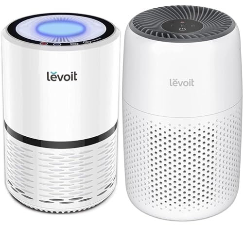 Levoit Air Purifier for Home, Quiet HEPA Filter Removes Pollen, Allergy Particles, Dust & Air Purifier for Bedroom Home, Ultra Quiet HEPA Filter Cleaner