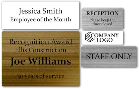 Trophy Plates | Printed Metal Plaque/Sign