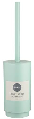 BargainsMania Sage Toilet Brush - Perfect Bathroom Essential - Modern Sage Color
